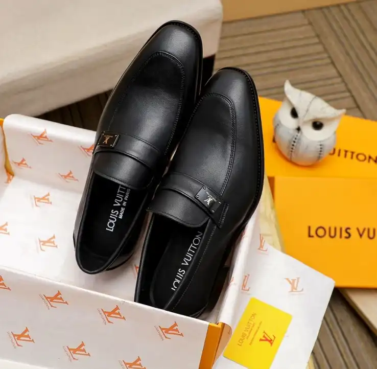 hype LV Leather Shoes