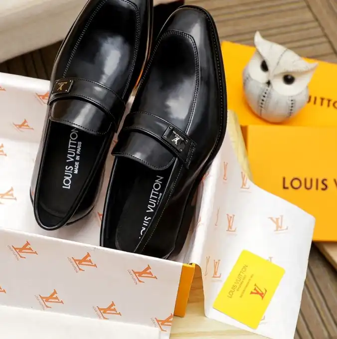 hype LV Leather Shoes