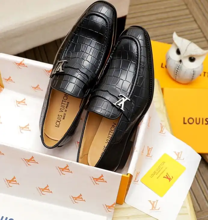 hype LV Leather Shoes