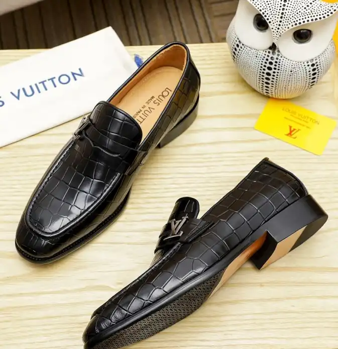 hype LV Leather Shoes