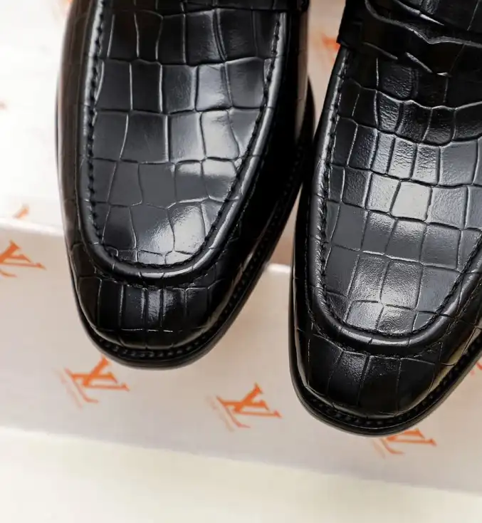 hype LV Leather Shoes