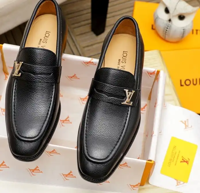 hype LV Leather Shoes