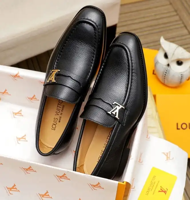 hype LV Leather Shoes