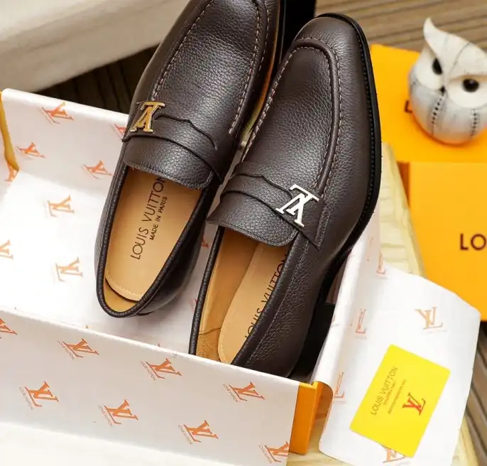 hype LV Leather Shoes