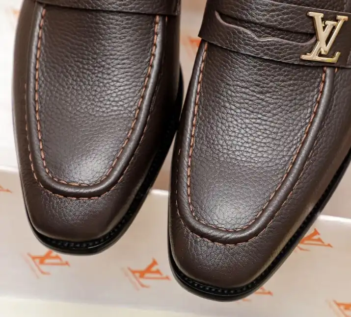 hype LV Leather Shoes