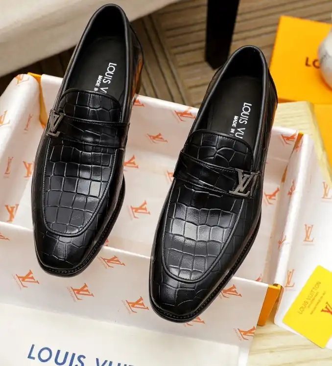 hype LV Leather Shoes