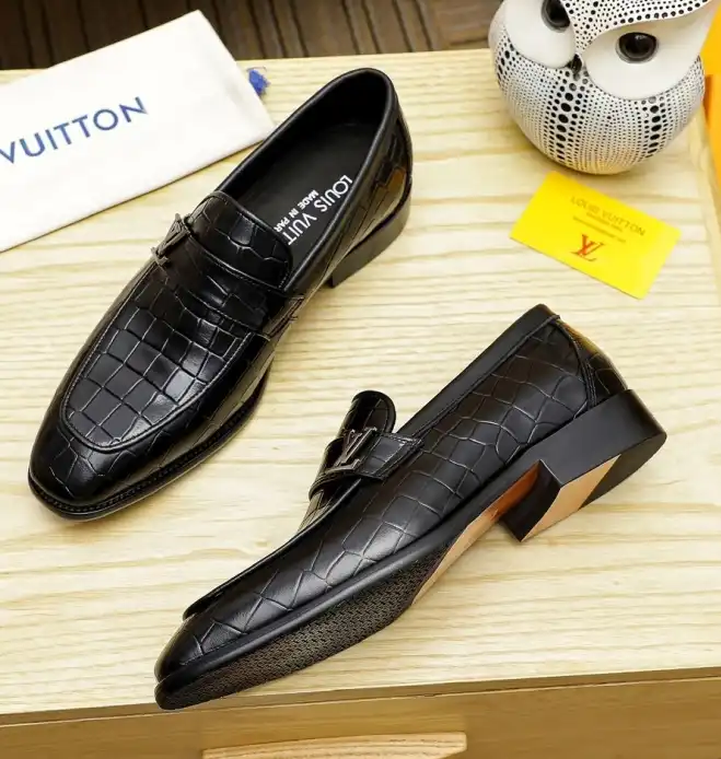 hype LV Leather Shoes