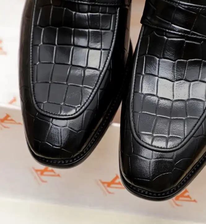 hype LV Leather Shoes