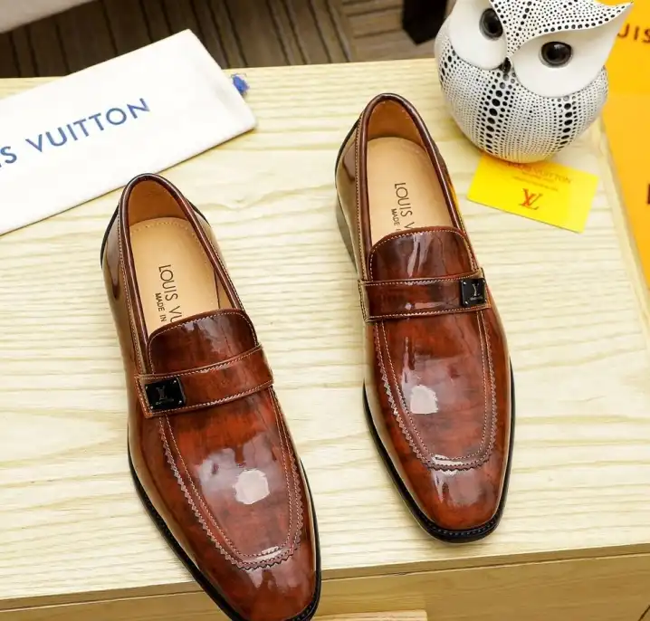 hype LV Leather Shoes