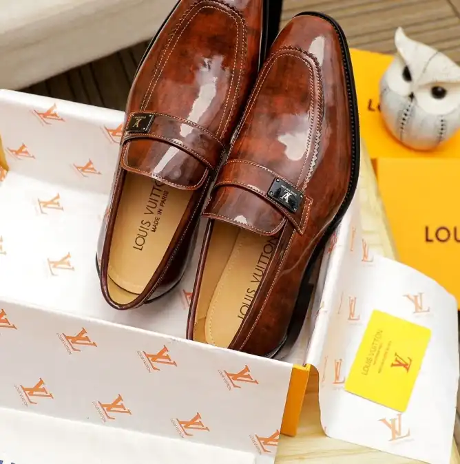 hype LV Leather Shoes