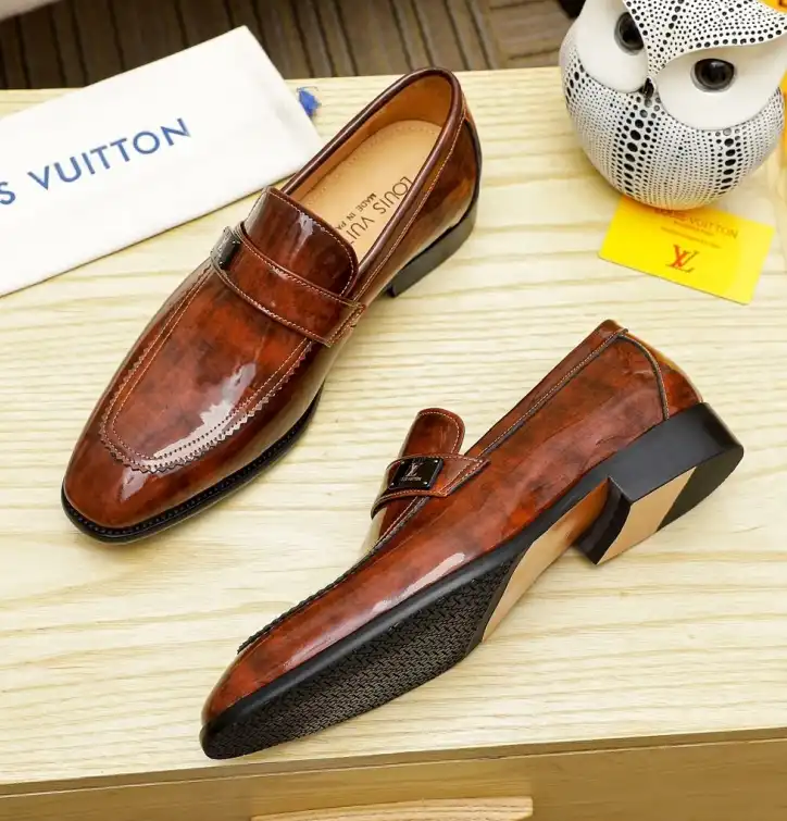 hype LV Leather Shoes