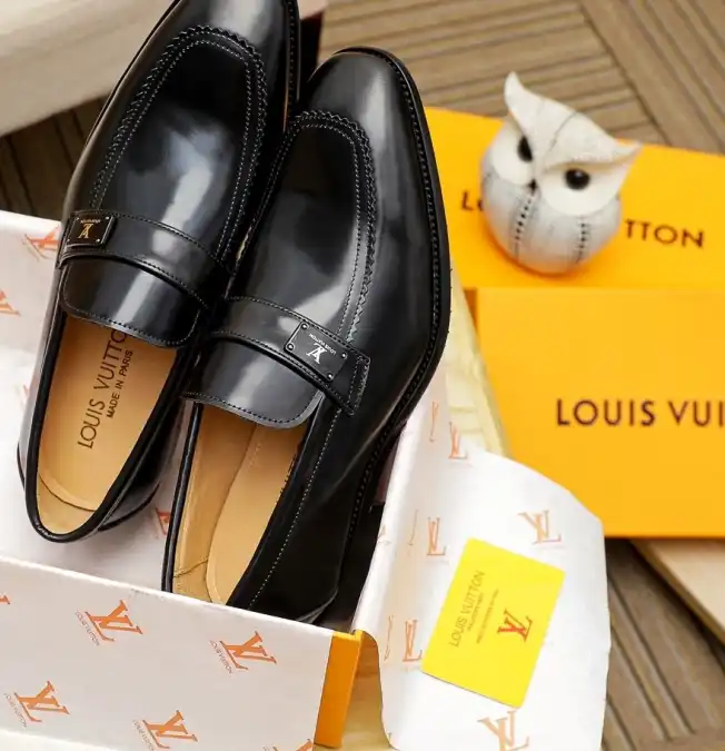 hype LV Leather Shoes