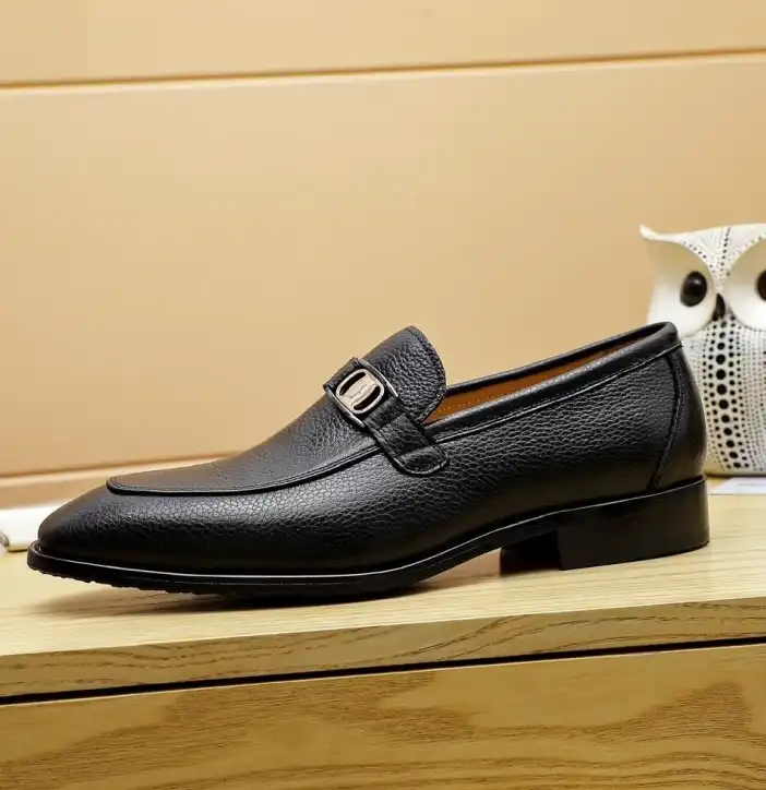 hype Ferragamo Leather Shoes