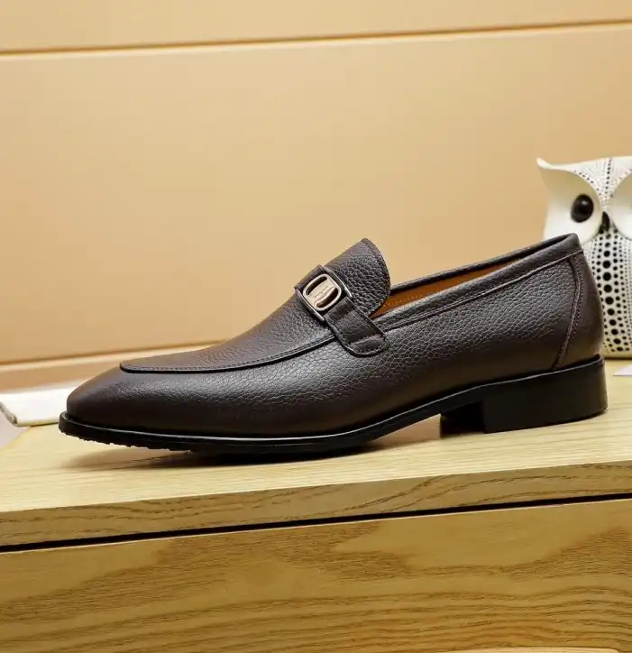 hype Ferragamo Leather Shoes