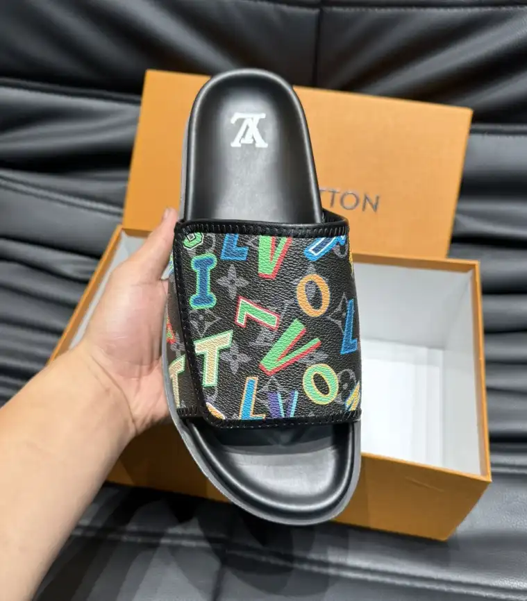 hype LV Slippers