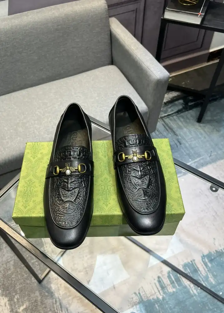 hype Gucci Leather Shoes