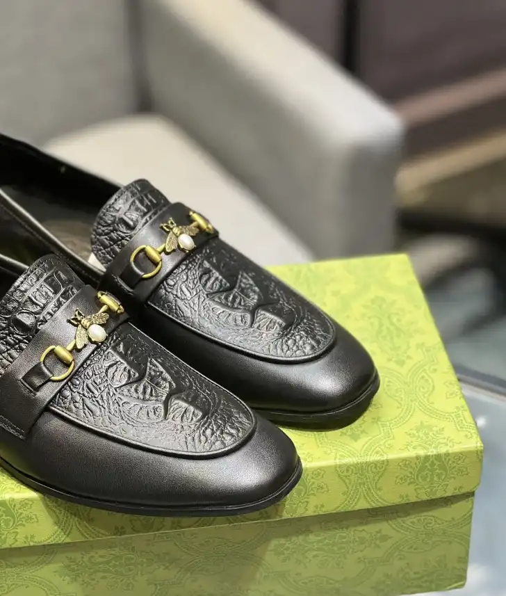 hype Gucci Leather Shoes