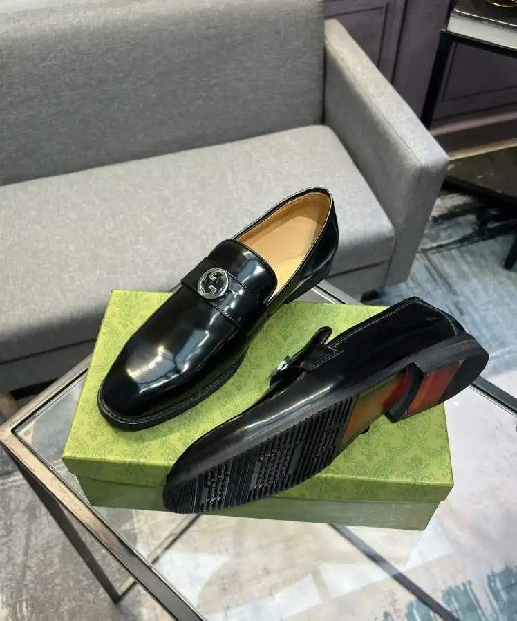 hype Gucci Leather Shoes