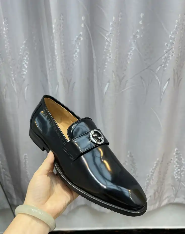 hype Gucci Leather Shoes