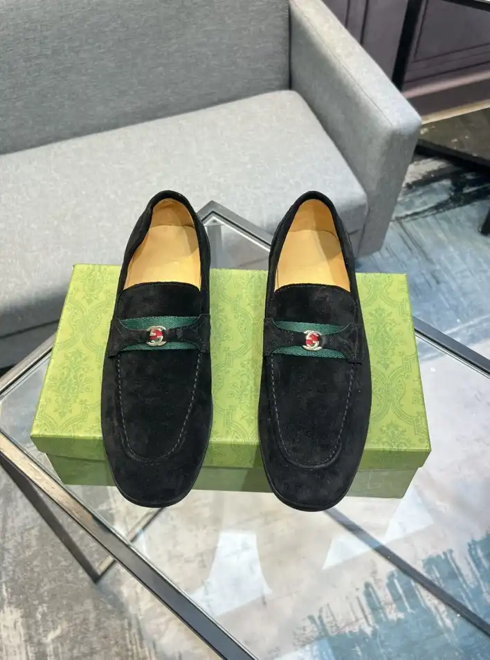 hype Gucci Leather Shoes