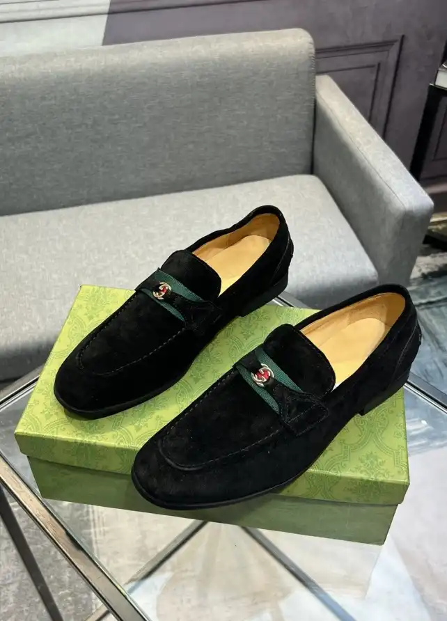 hype Gucci Leather Shoes