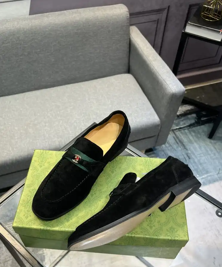 hype Gucci Leather Shoes