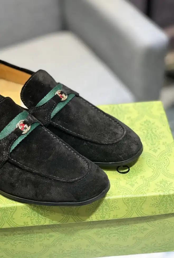 hype Gucci Leather Shoes