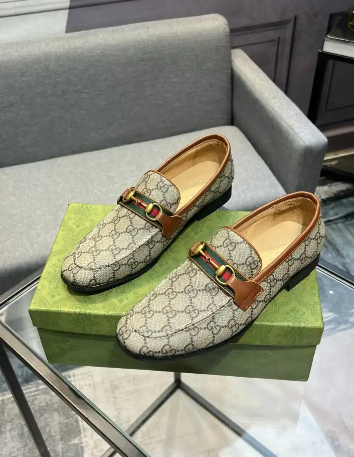 hype Gucci Leather Shoes