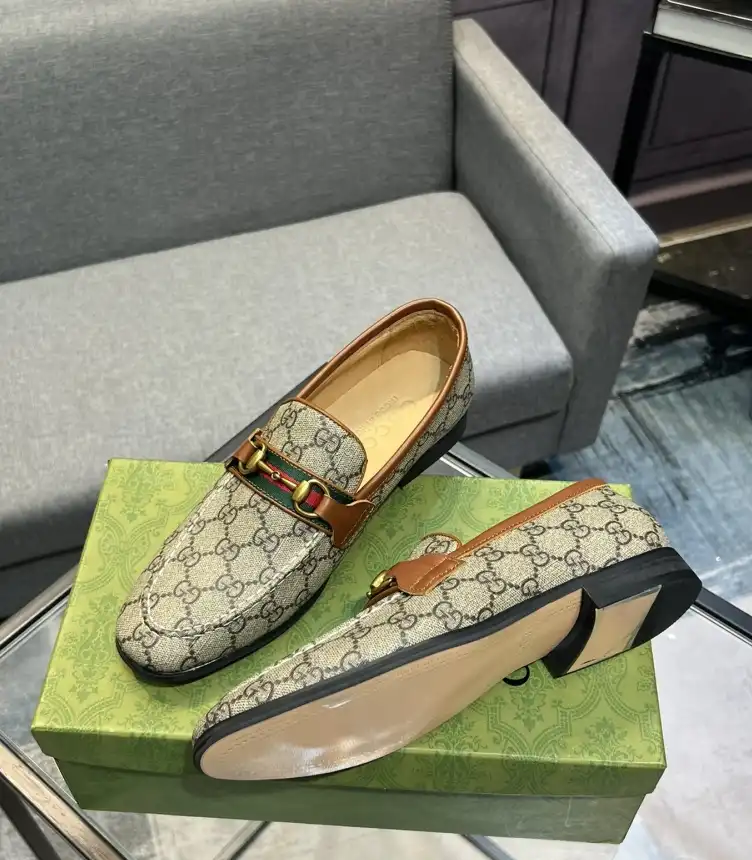 hype Gucci Leather Shoes