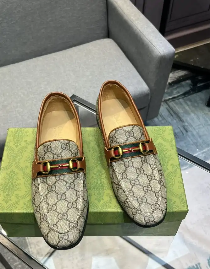 hype Gucci Leather Shoes