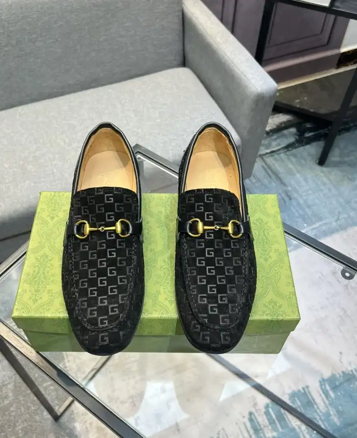 hype Gucci Leather Shoes