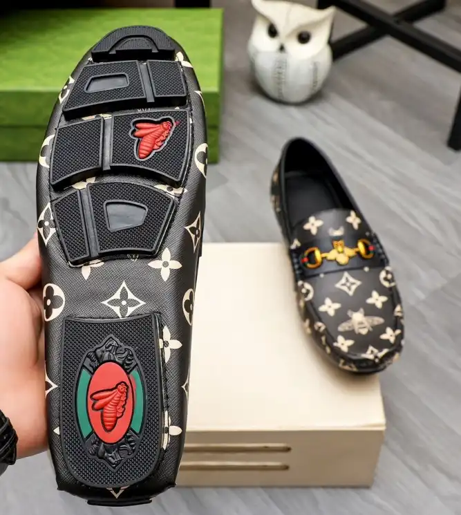 hype Gucci Leather Shoes