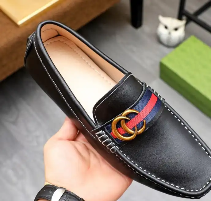 hype Gucci Leather Shoes