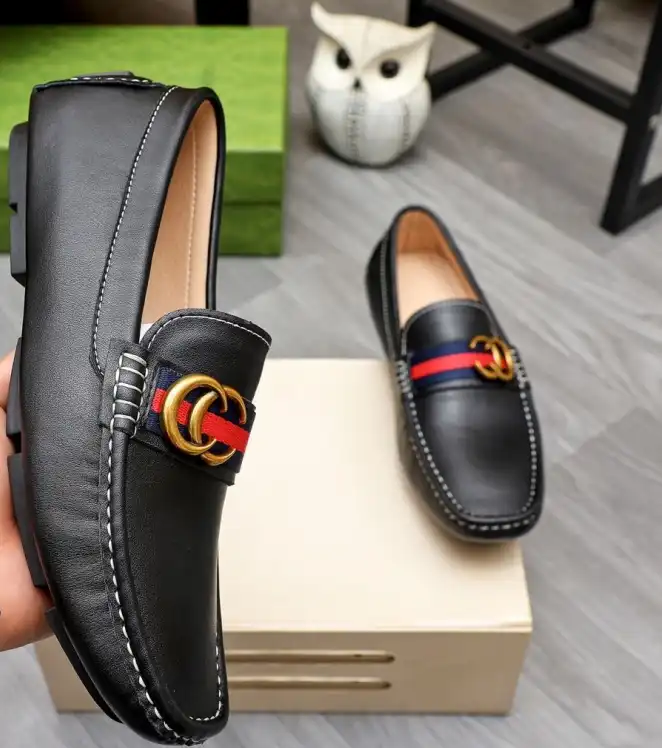 hype Gucci Leather Shoes