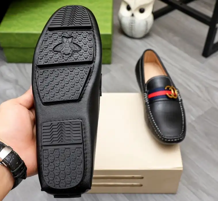 hype Gucci Leather Shoes