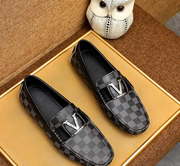 hype LV Leather Shoes