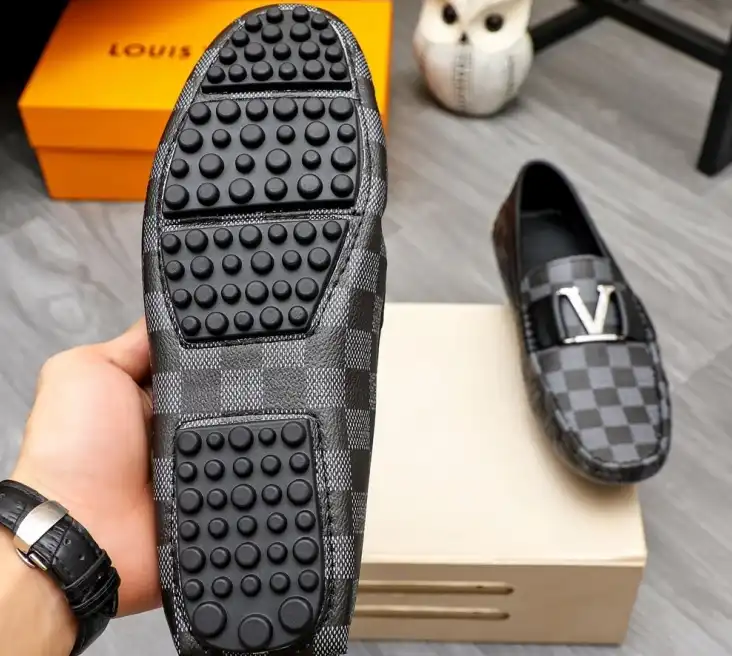 hype LV Leather Shoes