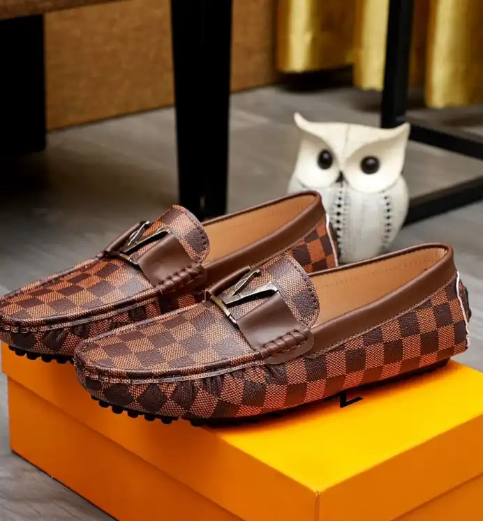 hype LV Leather Shoes