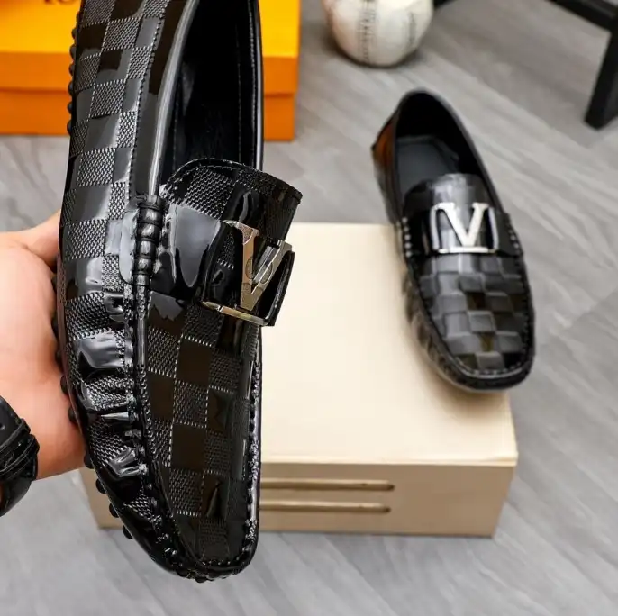 hype LV Leather Shoes