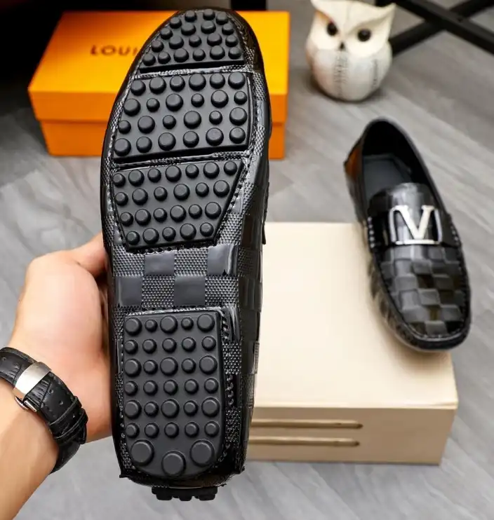 hype LV Leather Shoes