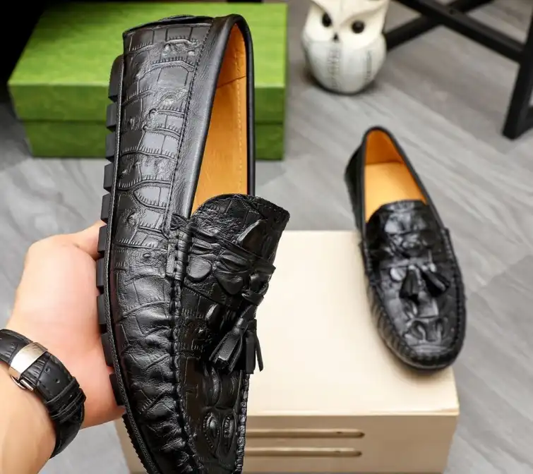 hype Gucci Leather Shoes