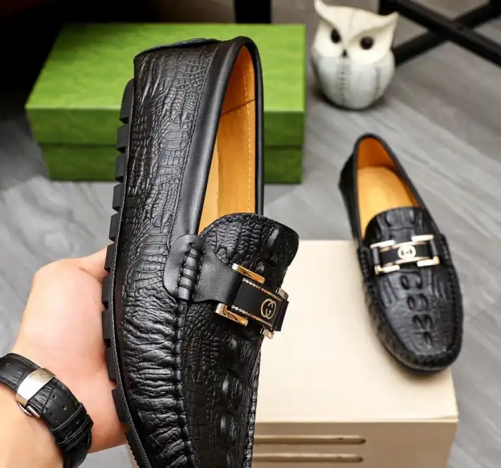 hype Gucci Leather Shoes