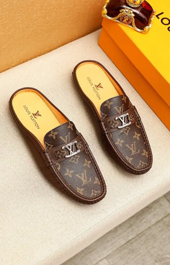 hype LV Leather Shoes