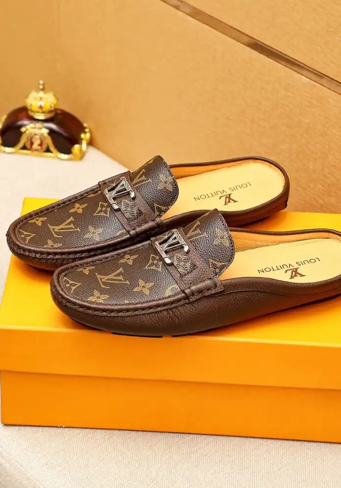 hype LV Leather Shoes