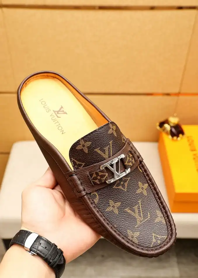 hype LV Leather Shoes