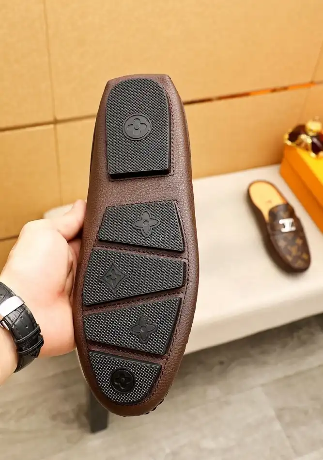 hype LV Leather Shoes