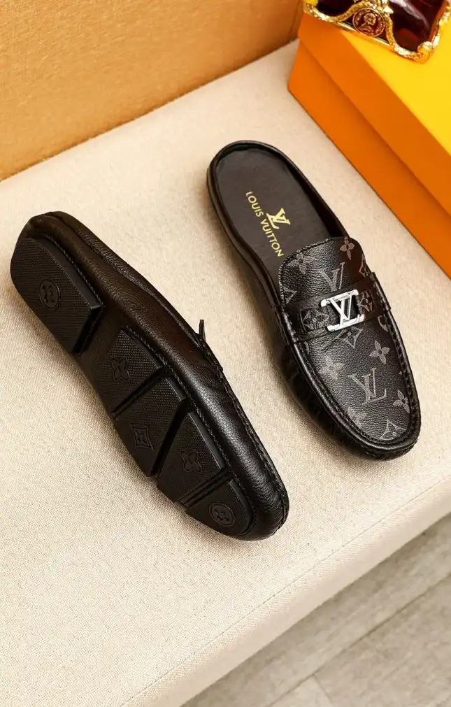 hype LV Leather Shoes