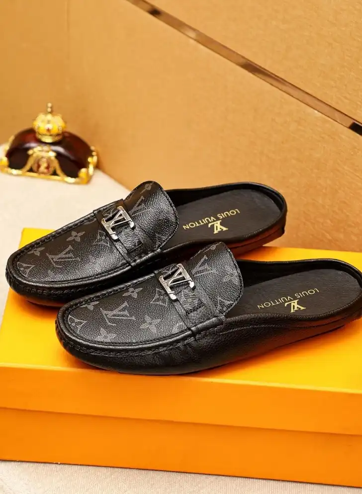 hype LV Leather Shoes