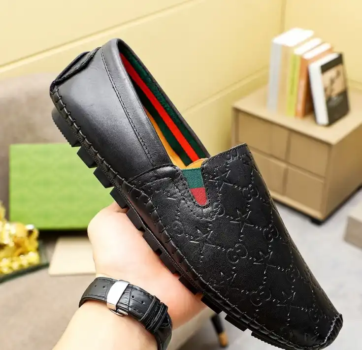 hype Gucci Leather Shoes