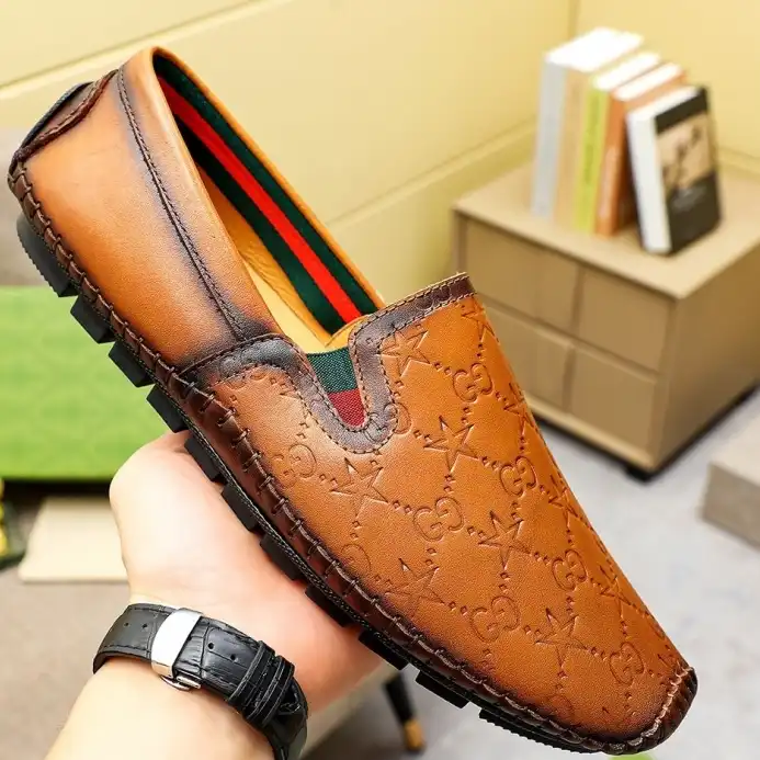 hype Gucci Leather Shoes